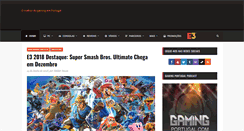 Desktop Screenshot of gamingportugal.com